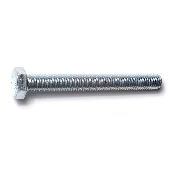 Midwest Fastener Class 8.8, M12-1.75 Hex Head Tap Bolt, Zinc Plated Steel, 100 mm L, 2 PK 78387 - main